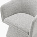 Vera Grey Fabric Accent Chair