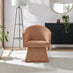Vera Orange Fabric Accent Chair