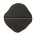 Vita Gold Irregular Pebble Wall Mirror