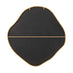Vita Gold Irregular Pebble Wall Mirror
