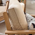 Vitur Wood & Cream 4 Seat Garden Sofa & Chairs Set