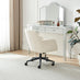 Vivienne Cream Boucle Swivel Office Chair