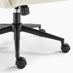 Vivienne Cream Boucle Swivel Office Chair