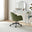 Vivienne Olive Green Velvet Swivel Office Chair
