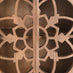 Wharton Square Walnut Wood 2 Door Decorative Sideboard