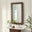 Wiggle Walnut Wood Long Rectangle 120x80cm Wall Mirror