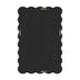 Wiggle Walnut Wood Long Rectangle 120x80cm Wall Mirror