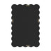 Wiggle Walnut Wood Long Rectangle 120x80cm Wall Mirror