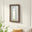 Wiggle Walnut Wood Medium Rectangle 90x60cm Wall Mirror