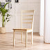 Salcombe Round Wooden Table & 4 Whitby Dining Chairs