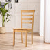 Salcombe Extending Oak Effect Wooden Table with 2 Whitby Chairs & 2 Large Benches