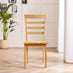 Salcombe Extending Oak Effect Wooden Table with 2 Whitby Chairs & 2 Large Benches