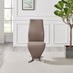 2x Willow Cappuccino Beige Faux Leather 'Z' Dining Chairs