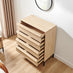 Svit Oak Effect 4 Drawer Tall Chest of Drawers