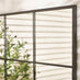 Yoko Black Medium Window 80x80cm Garden Mirror