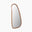 Yomi Walnut Wood Large 120x50cm Pebble Wall Mirror