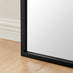 Yoko Black Rectangular Large Full Length Window Mirror