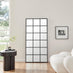 Yoko Black Rectangular Large Window Mirror