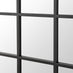 Yoko Black Rectangular Large Window Mirror