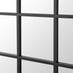 Yoko Black Rectangular Large Window Mirror