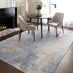 Zephyr Blue Metallic Lustre Rug 200x290