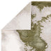 Zephyr Green Metallic Lustre Rug 200x290