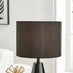 Zoe Black and Gold Metal Table Lamp