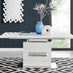 Arezzo Large Extending Dining Table and 8 Grey Milan Chairs