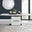 Arezzo Rectangular White High Gloss Large Extending 6-8 Seater Dining Table
