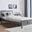 Azure Grey Solid Pine Single Bed Frame + Windsor Mattress