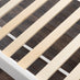 Azure White Solid Pine Single Bed Frame