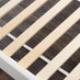 Azure White Solid Pine Single Bed Frame