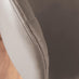 Palma Beige Stone Effect Round Dining Table & 6 Cappuccino Corona Black Leg Chairs