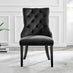 Imperia 4 Grey Dining Table and 4 Black Belgravia Black Leg Chairs