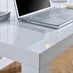 Pivero White High Gloss Desk - 120cm