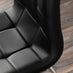 Selina Round Dining Table and 4 Black Murano Chairs