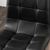 Selina Round Dining Table and 4 Black Murano Chairs