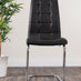 Selina Round Dining Table and 4 Black Murano Chairs