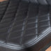 Imperia 6 Grey Dining Table and 6 Black Milan Black Leg Chairs