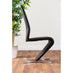 Imperia Black High Gloss Dining Table And 6 Black Luxury Willow Dining Chairs Set