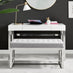 Cambridge White High Gloss 1 Drawer Dresser Desk