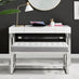 Cambridge White High Gloss 1 Drawer Dresser Desk