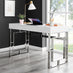 Cambridge White High Gloss 1 Drawer Dresser Desk