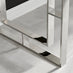 Cambridge White High Gloss 1 Drawer Dresser Desk