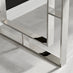 Cambridge White High Gloss 1 Drawer Dresser Desk
