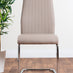 Palma White Marble Effect Round Dining Table & 4 Cappuccino Lorenzo Chairs