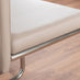 Enna White Glass Extending Dining Table and 4 Cappuccino Lorenzo Chairs