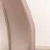 Imperia Grey Modern High Gloss Dining Table And 6 Cappuccino Beige Lorenzo Dining Chairs Set