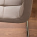 Renato 120cm High Gloss Extending Dining Table and 4 Cappuccino Murano Chairs