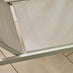 2x Corsica Green Metal & Textilene Sun Loungers